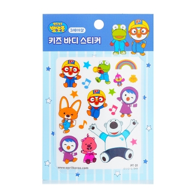 April Korea Pororo Body Sticker PT01 1pc