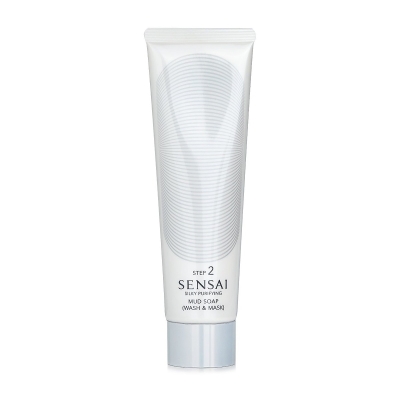 Kanebo Sensai Silky Purifying Mud Soap - Wash & Mask (New Packaging) 125ml/4.3oz