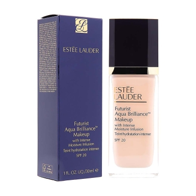 Estee Lauder Futurist Aqua Brilliance Makeup with Intense Moisture Infusion SPF 20 2C0