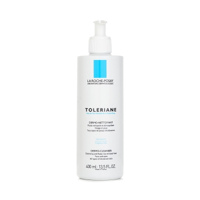 La Roche Posay Toleriane Dermo-Cleanser (Face and Eyes Make-Up Removal Fluid)(Random Packaging) 400ml/13.5oz