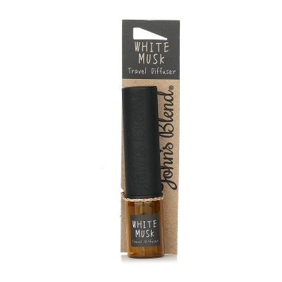 John's Blend Travel Diffuser - White Musk 15 ml