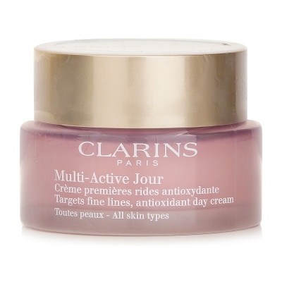 Clarins Multi-Active Day Targets Fine Lines Antioxidant Day Cream - For All Skin Types(Random Packaging) 50ml/1.6oz