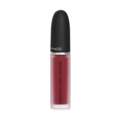 MAC Powder Kiss Liquid Lipcolour 975 Ruby Boo 5ml/0.17oz