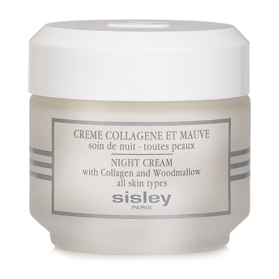 Sisley Př&iacute;rodn&iacute; nočn&iacute; kr&eacute;m s kolagenem a sl&eacute;zem Botanical Night Cream With Collagen & Woodmallow 50ml/1.6oz