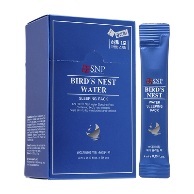 SNP Bird'S Nest Water Sleeping Pack 20piece