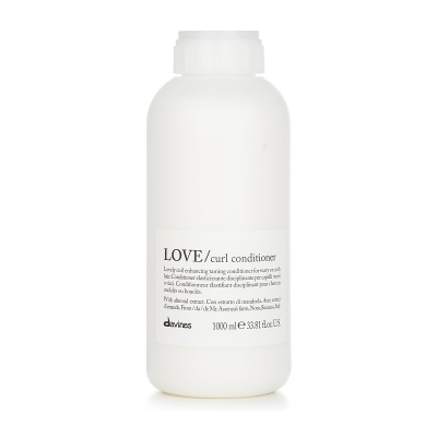 Davines Love Curl Conditioner (Lovely Curl Enhancing Taming Conditioner For Wavy or Curly Hair) 1000ml/33.8oz