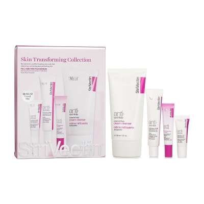 StriVectin Skin Transforming Collection (Full Size Trio): Cleanser 150ml + Eye Concentrate (30ml+7ml) + Eyes Primer 10ml 4pcs
