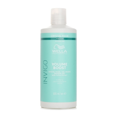 Wella Invigo Volume Boost Crystal Mask With Cotton Extract Fine Hair 500ml
