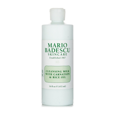 Mario Badescu ทำความสะอาดผิว Cleansing Milk With Carnation & Rice Oil 472ml/16oz