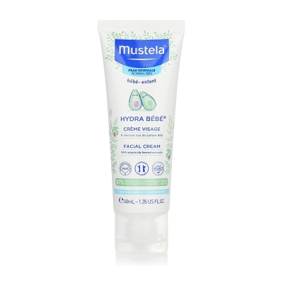 Mustela Hydra-Bebe pleťov&yacute; kr&eacute;m s bio avok&aacute;dem - norm&aacute;ln&iacute; pleť 40ml/1.35oz