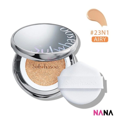 Sulwhasoo 緻美親膚精華氣墊(水光版)SPF50+ PA+++ 23N1 SAND (15g + 15g Refill)