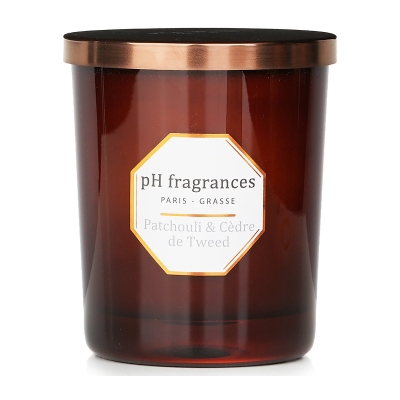 pH fragrances Scented Candle - Patchouli & Cedre De Tweed 180g/6.3oz