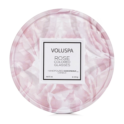 Voluspa 2 Wick Tin Candle - Rose Colored Glasses 170g/6oz