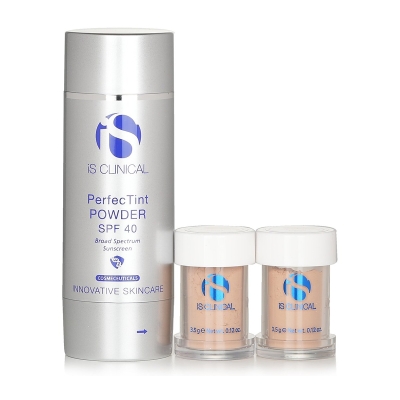 IS Clinical Perfectint Powder SPF 40 aurinkosuoja beige 3.5g/0.12oz