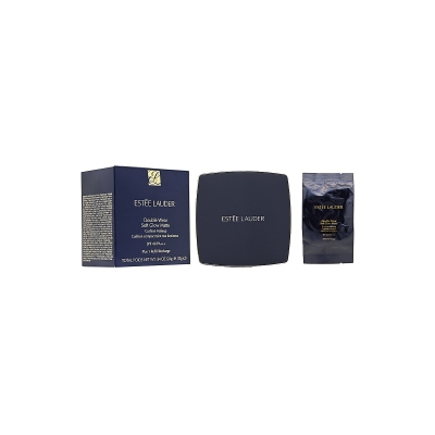 Estee Lauder Double Wear Soft Glow Matte Cushion Makeup SPF 45PA+++ &amp; Refill #2C0 Cool Vanilla 12g x 2