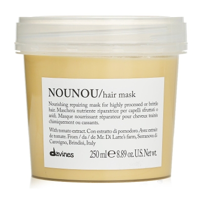 Davines Nounou Hair Mask (For Highly Processed or Brittle Hair) 250ml/8.89oz