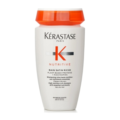 Kerastase Nutritive Bain Satin Riche High Nutrition Rich Shampoo With Essential Nutriments (Very Dry Hair) 250ml/8.5oz