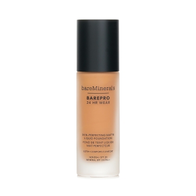 BareMinerals BAREPRO 24HR WEAR Skin Perfecting Matte Liquid Foundation Mineral SPF 20 Medium 35N Neutral 30ml/1oz