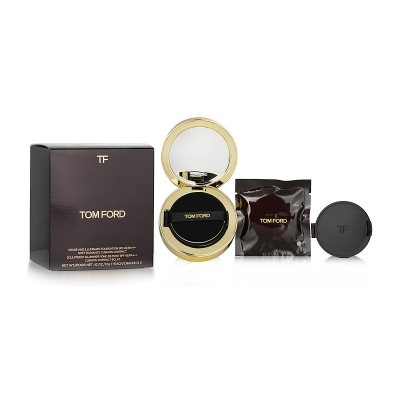 Tom Ford Shade And Illuminate Foundation Soft Radiance Cushion Compact SPF 45 With Extra Refill 1.1 Warm Sand 2x12g/0.42oz