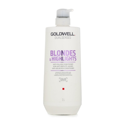 Goldwell Dual Senses Blondes & Highlights Anti-Yellow Conditioner (Luminosity For Blonde Hair) 1000ml/33.8oz