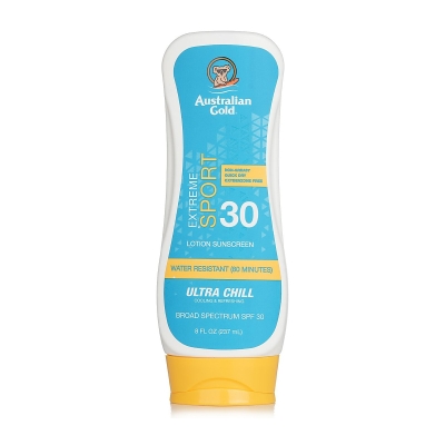 Australian Gold Extreme Sport Lotion with Ultra Chill SPF 30(Label slightly damaged) 237ml/8oz