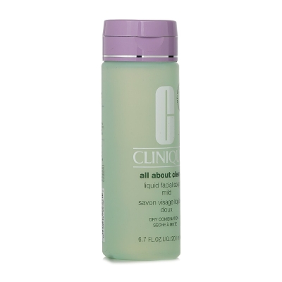 Clinique Wszystko o czystym mydle w płynie do twarzy Łagodna - sucha sk&oacute;ra mieszana(Random Packaging) 200ml/6.7oz