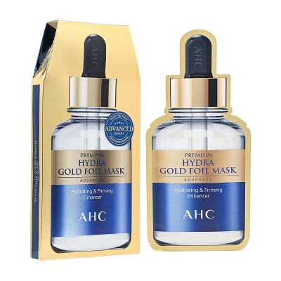 A.H.C Premium Hydra Gold Foil Mask 25g x 5pcs