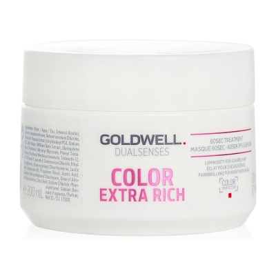 Goldwell Dual Senses Color Extra Rich 60SEC Treatment (Luminosity For Coarse Hair) 200ml/6.7oz