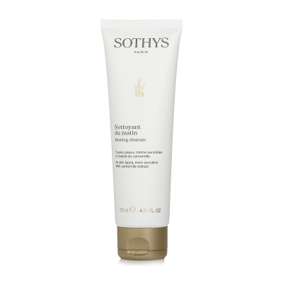 Sothys Rann&iacute; čist&iacute;c&iacute; př&iacute;pravek &ndash; pro v&scaron;echny typy pleti, i citlivou, s v&yacute;tažkem z heřm&aacute;nku 125ml/4.2oz