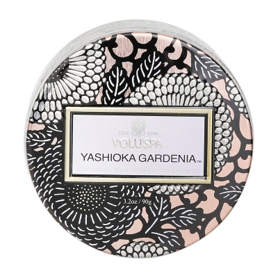 Voluspa Petite Jar Candle -Yashioka Gardenia 90g/3.2oz