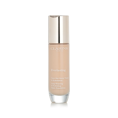 Clarins أساس مرطب غير لامع طويل الأمد 107C بيج 30ml/1oz
