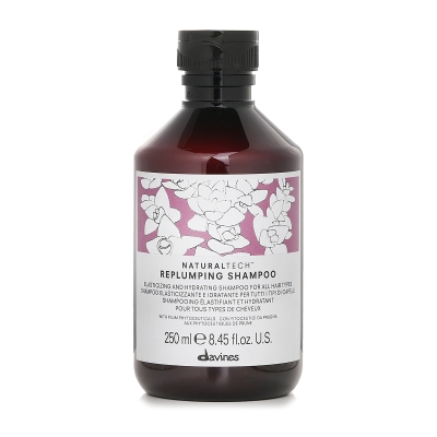 Davines Natural Tech Replumping Shampoo (For All Hair Types) 250ml/8.45oz