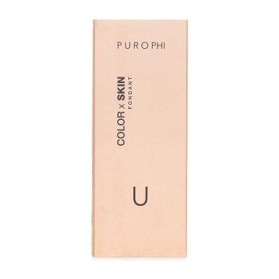 PUROPHI Color x Skin Fondant Foundation U (Light/Medium) 30ml/1.01oz