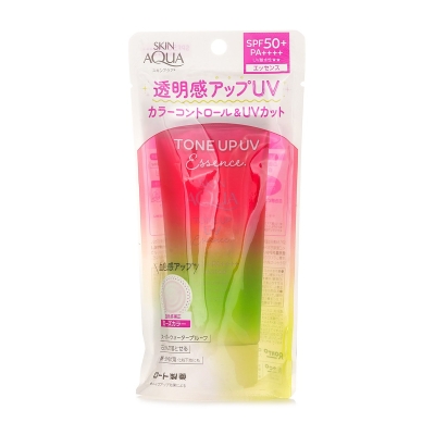 Rohto Skin Aqua Tone Up UV Essence Rose 80g