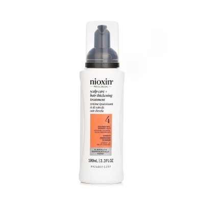 Nioxin Diameter System 4 Scalp & Hair Treatment (Colored Hair, Progressed Thinning, Color Safe) (Random Packaging) 100ml/3.38oz