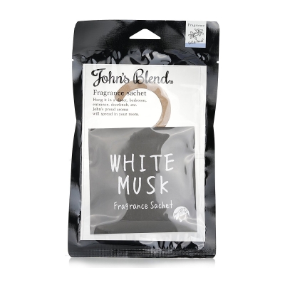 John's Blend Fragrance Sachet - White Musk 1pcs