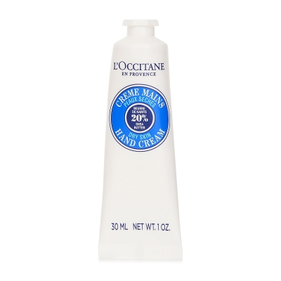 L'Occitane Kr&eacute;m na ruce s bambuck&yacute;m m&aacute;slem Shea Butter Hand Cream ( cestovn&iacute; balen&iacute;) 30ml/1oz