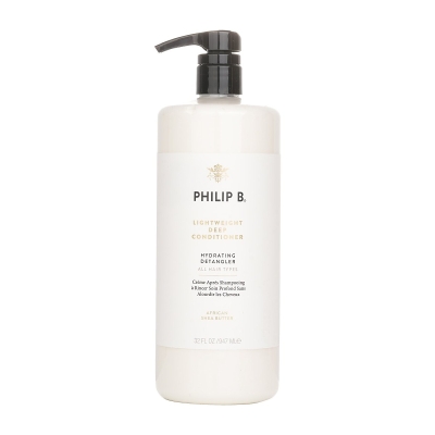 Philip B بلسم عميق خفيف - خال من البارابين (لفك تشابك الشعر وترطيبه - لجميع أنواع الشعر) 947ml/32oz