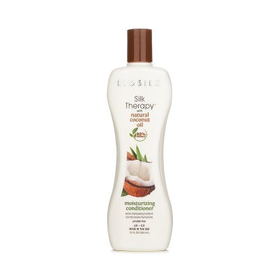 BioSilk Silk Therapy with Coconut Oil Moisturizing Conditioner 355ml/12oz