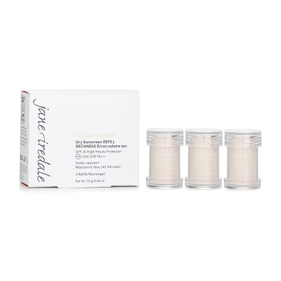 Jane Iredale Powder ME SPF Dry Sunscreen SPF 30 Refill Translucent 3x2.5g/0.09oz
