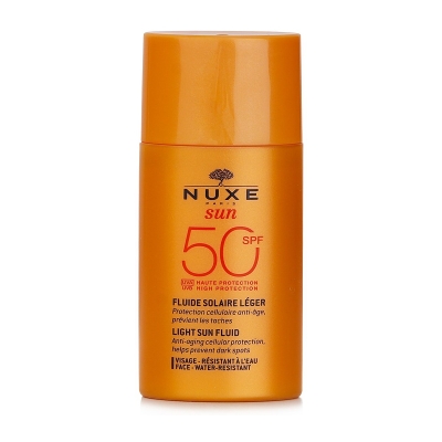 Nuxe Nuxe Sun Light Fluid na obličej - Vysok&aacute; ochrana SPF50 (pro norm&aacute;ln&iacute; až sm&iacute;&scaron;enou pleť) 50ml/1.6oz