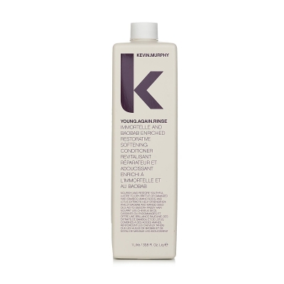 Kevin.Murphy Young.Again.Rinse (Immortelle and Baobab Infused Restorative Softening Conditioner - To Dry, Brittle or Damaged Hair) 1000ml/33.8oz