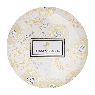 Voluspa 3 Wick Decorative Tin Candle - Nissho Soleil 340g/12oz