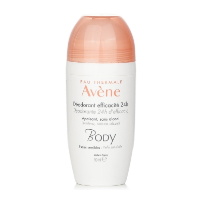 Avene Body Deodorant Efficacite 24H Roll-On 50ml