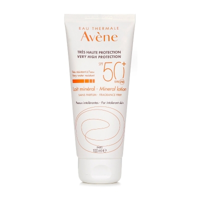 Avene Ochrann&aacute; p&eacute;če proti slunci Very High Protection Mineral Lotion SPF 50+ (pro netolerantn&iacute; pokožku) 100ml/3.3oz