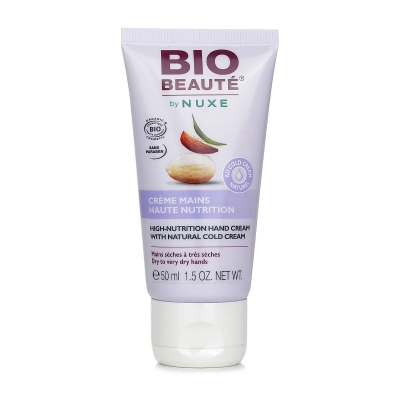 Nuxe Bio Beaute By Nuxe vysoce v&yacute;živn&yacute; kr&eacute;m na ruce s př&iacute;rodn&iacute;m studen&yacute;m kr&eacute;mem (pro such&eacute; až velmi such&eacute; ruce) 50ml/1.5oz