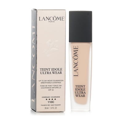 Lancome 떼인트 아이돌 울트라 웨어 최대 24시간 웨어 파운데이션 통기성 커버리지 SPF 35 110C 30ml/1oz
