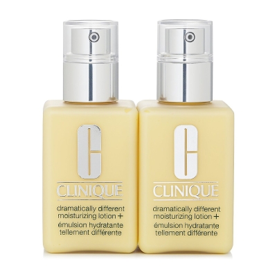 Clinique Dramatically Different Moisturizing Lotion+ (For Dry Combination Skin) 2x125ml/4.2oz