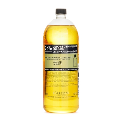 L'Occitane Almond Cleansing & Softening Shower Oil (Eco-Refill)(Random Packaging) 500ml/16.9oz