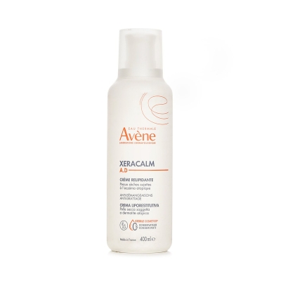 Avene XeraCalm AD lipidov&yacute; obnovuj&iacute;c&iacute; kr&eacute;m - pro suchou pokožku se sklonem k atopick&eacute; dermatitidě nebo svěděn&iacute; 400ml/13.5oz